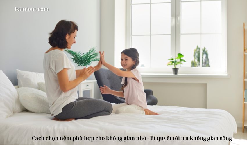 Cách chọn nệm phù hợp cho không gian nhỏ – Bí quyết tối ưu không gian sống